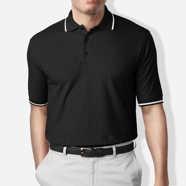 Polo Collar Tipped T-Shirt