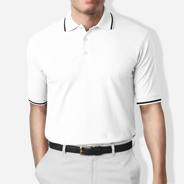 Polo Collar Tipped T-Shirt