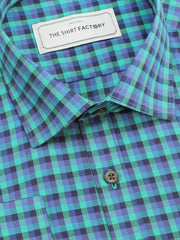 Casual Wear Shirt Check -The Shirt Factory